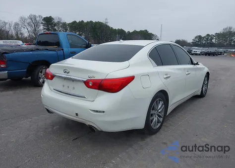 2014 Infiniti Q50 Premium из США, поврежденный, VIN JN1BV7AP4EM691227
